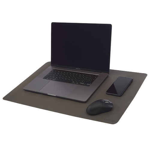 Sous-main de bureau publicitaire Tekiō® Gris foncé